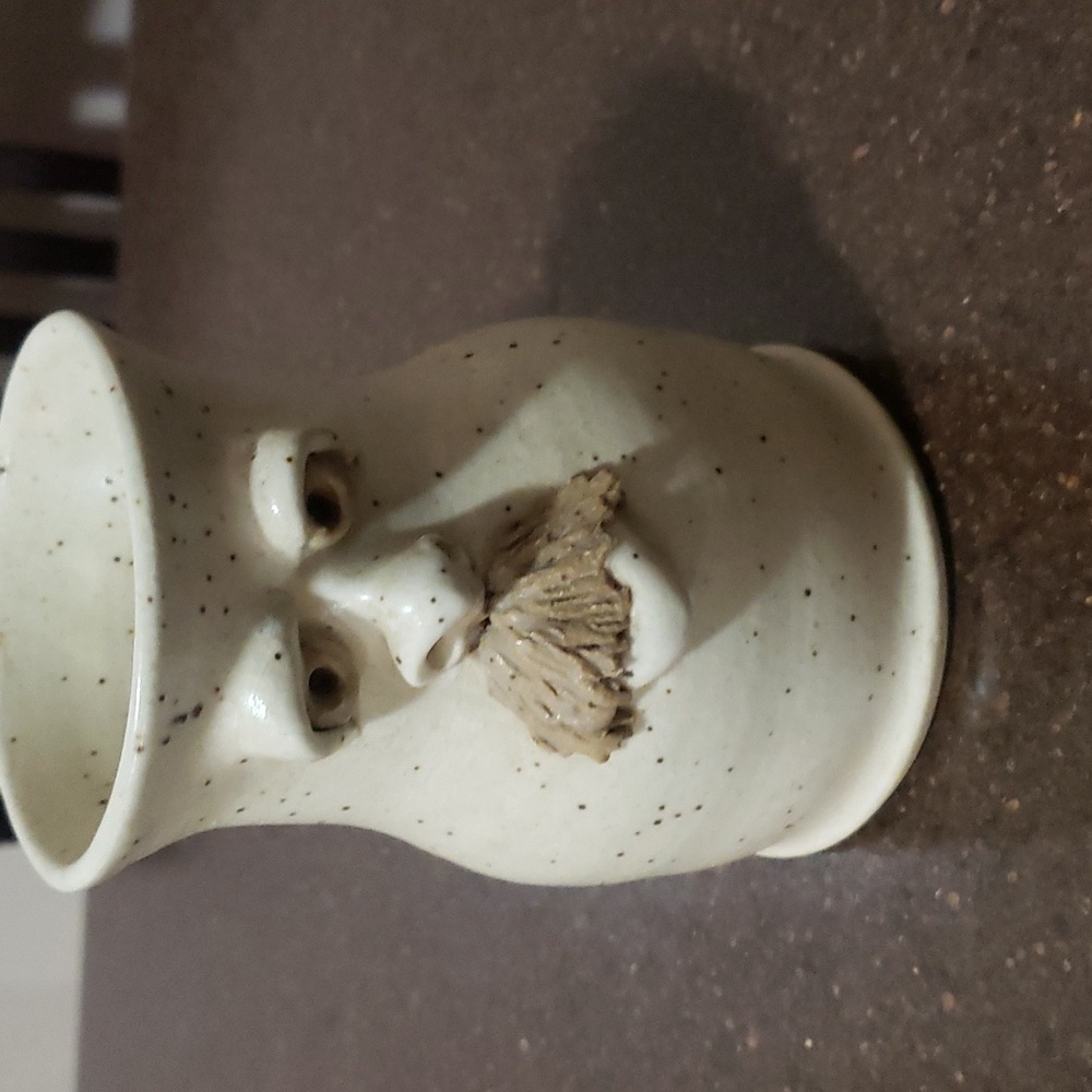 Wonder Works Pottery Face Mug.